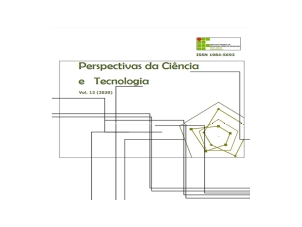 Revista Eletrônica Perspectivas da Ciência e Tecnologia. ISSN:1984-5693